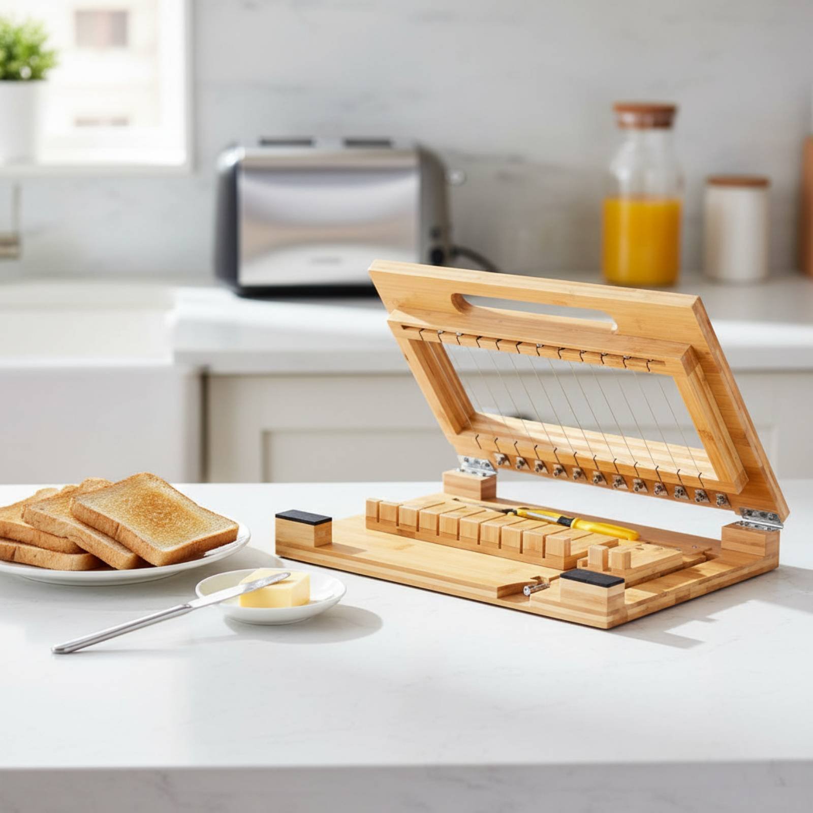 Soap Making Home - Bamboo Soap Cutter 2-in-1 Design Handmade