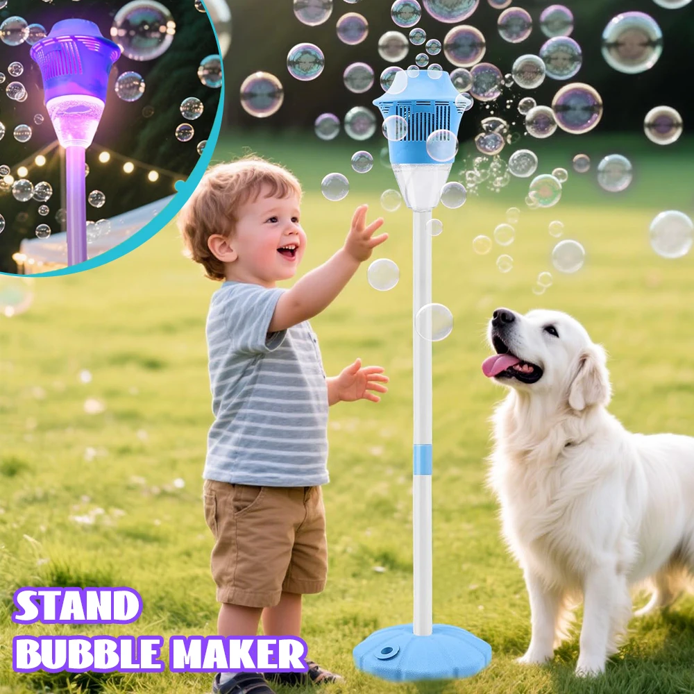 Soap Making Cold Process - Stand Bubble Machine with Lights&music for