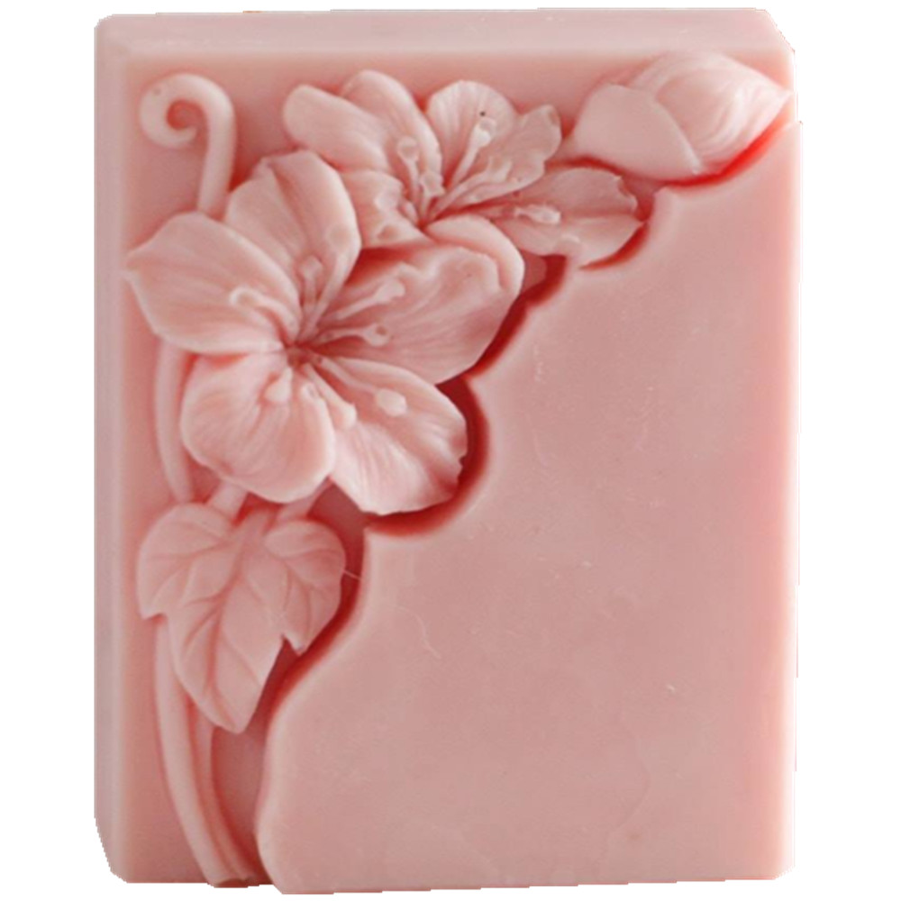 Pretty Floral Soap Mold Rectan – Soap Making Cold Process Bewertung und Preis
