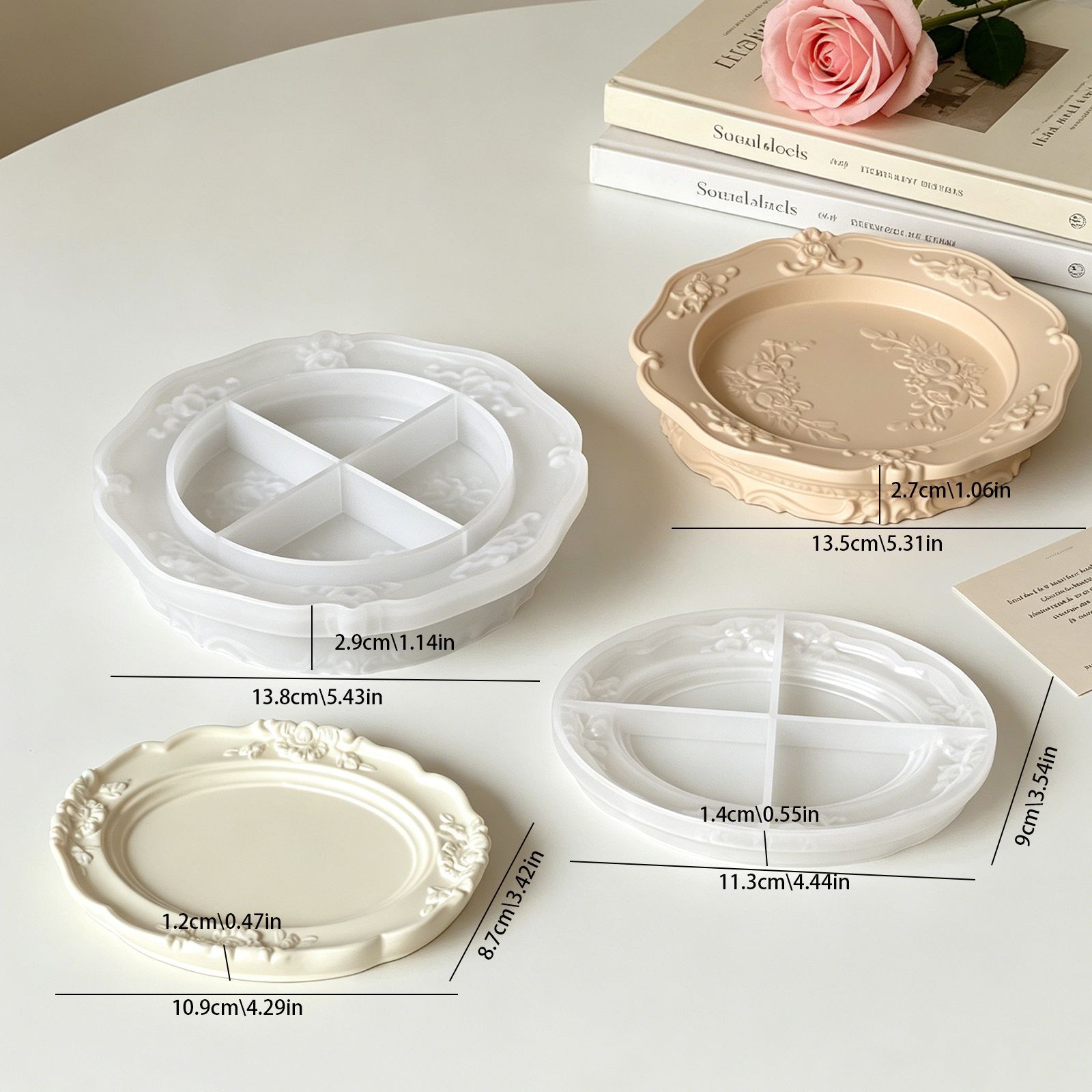 Elegant Vintage Baroque Lace S – Soap Making Silicone Molds Bewertung und Preis