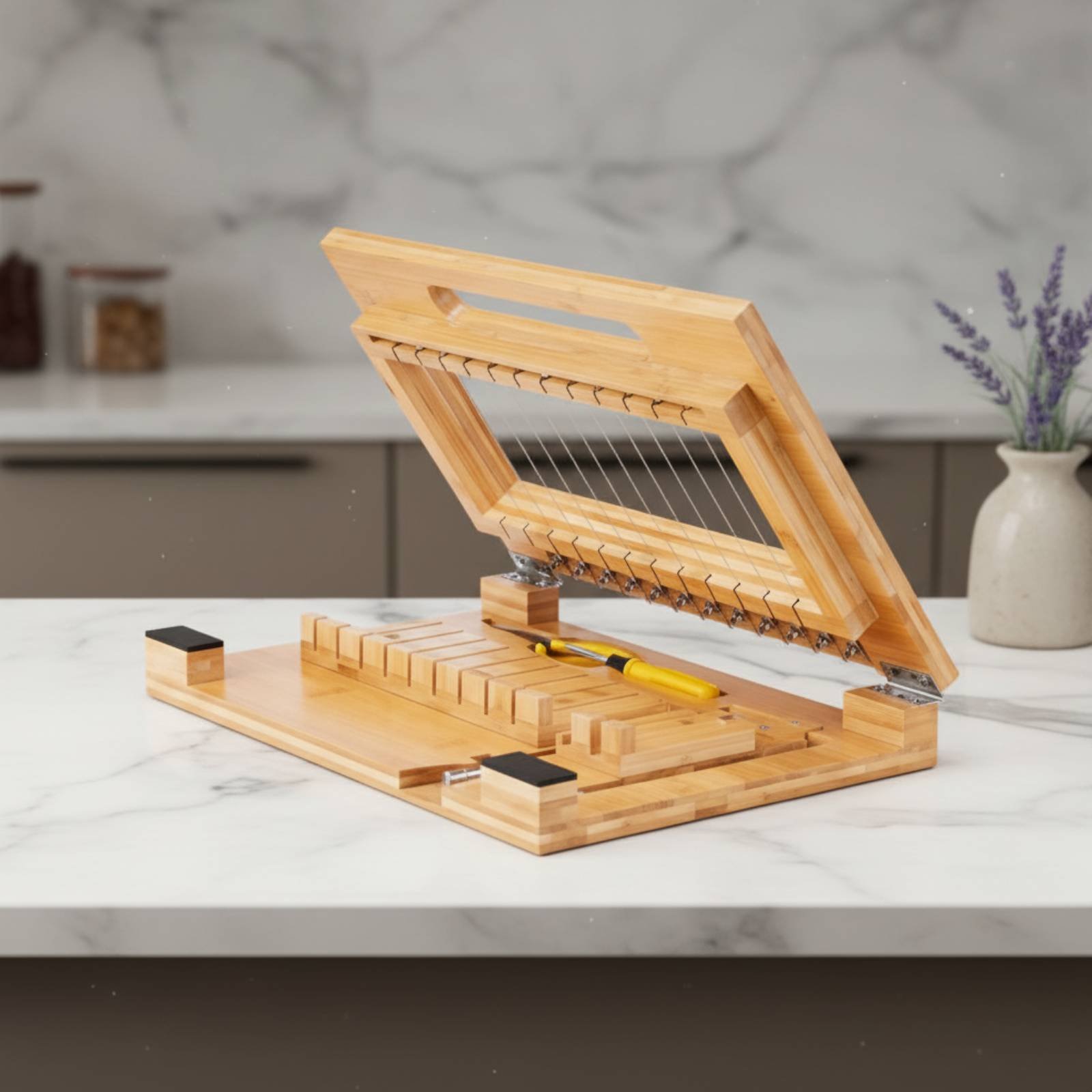 Bamboo Soap Cutter 2-in-1 Desi – Soap Making Home Bewertung und Preis