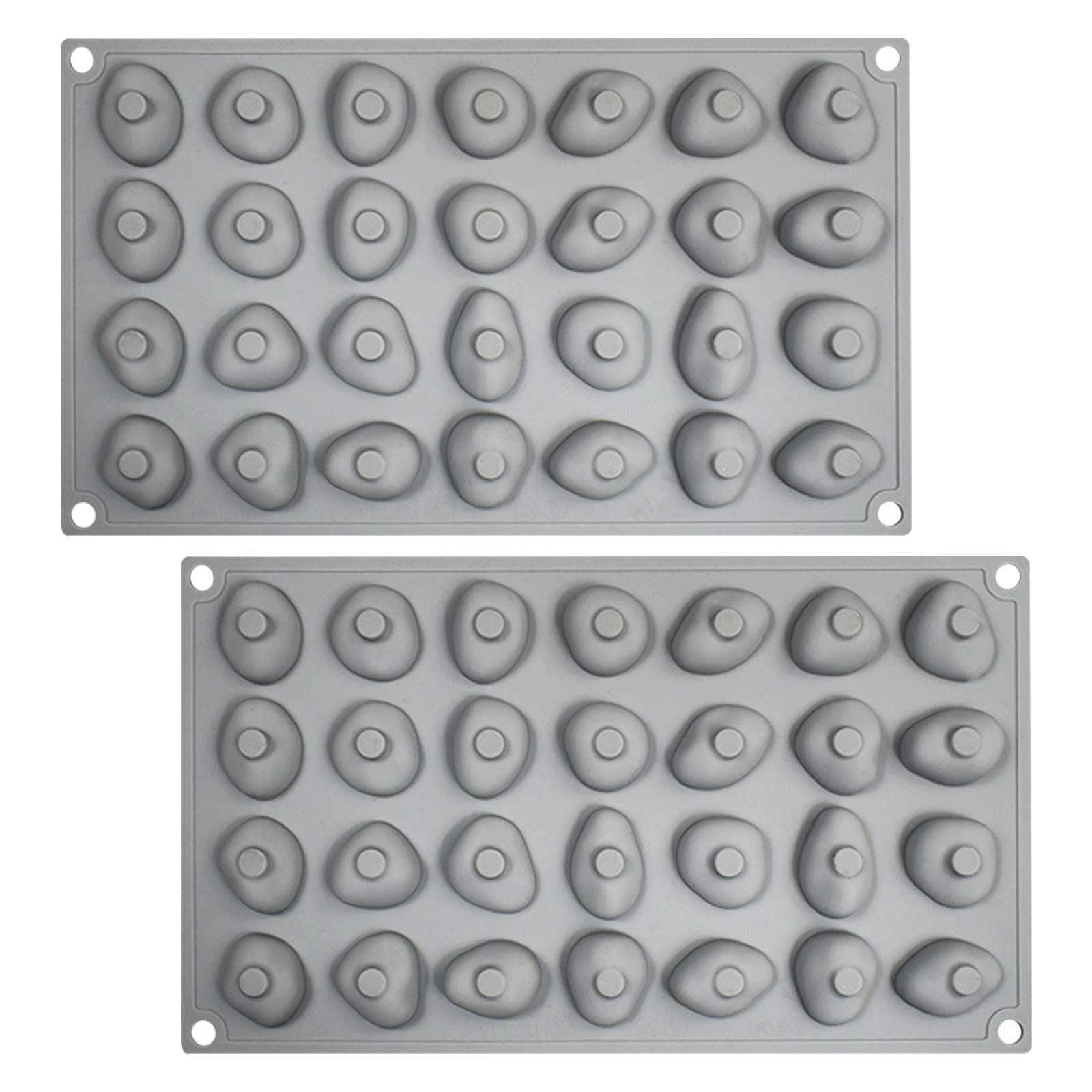 2Pcs Chocolate Making Mold Sil – Soap Making Silicone Molds Bewertung und Preis