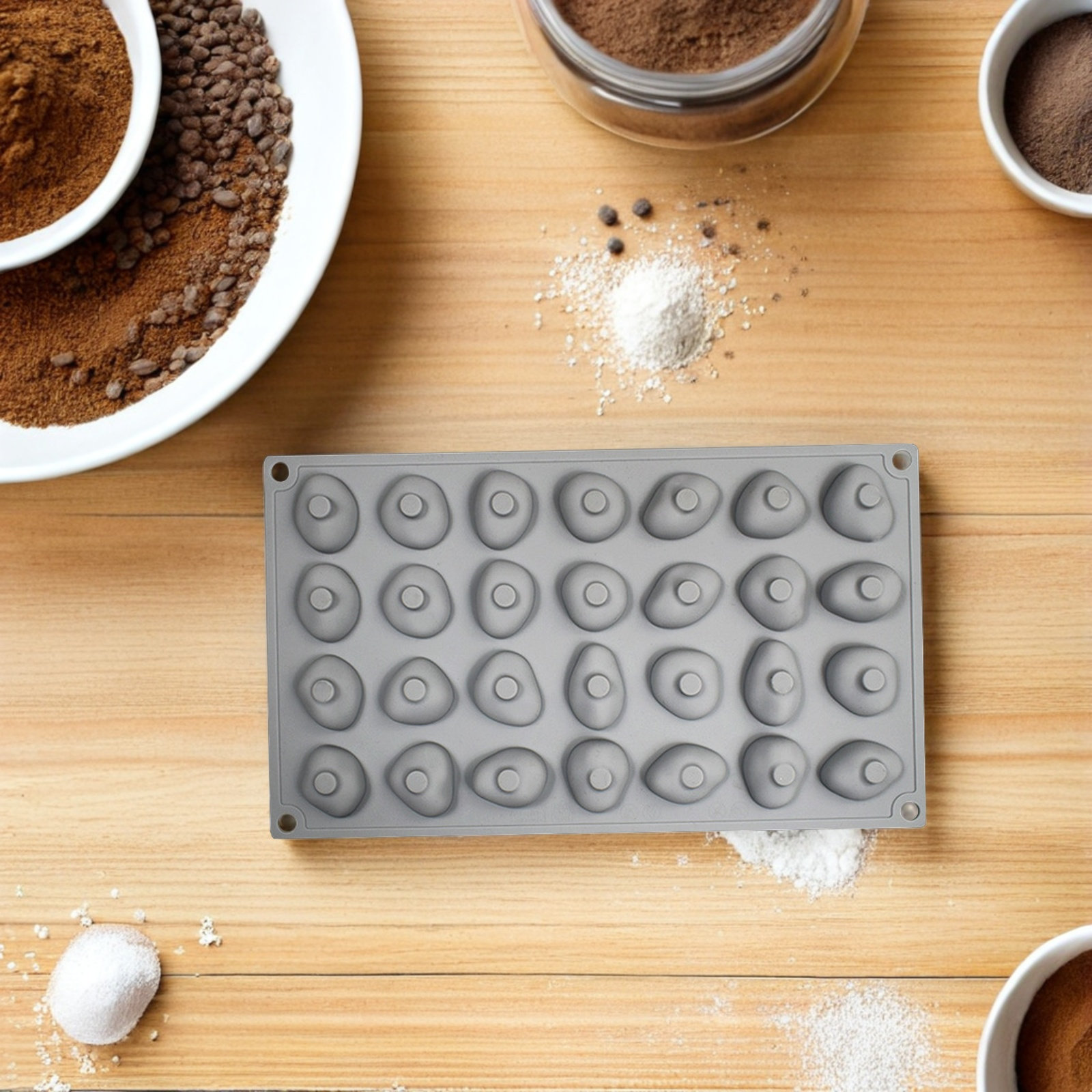 2Pcs Chocolate Making Mold Sil – Soap Making Silicone Molds Bewertung und Preis