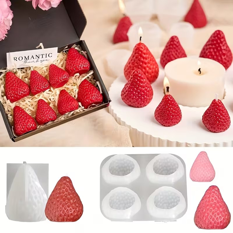 Strawberry Silicone Candle Mol – Soap Making Silicone Molds Bewertung und Preis
