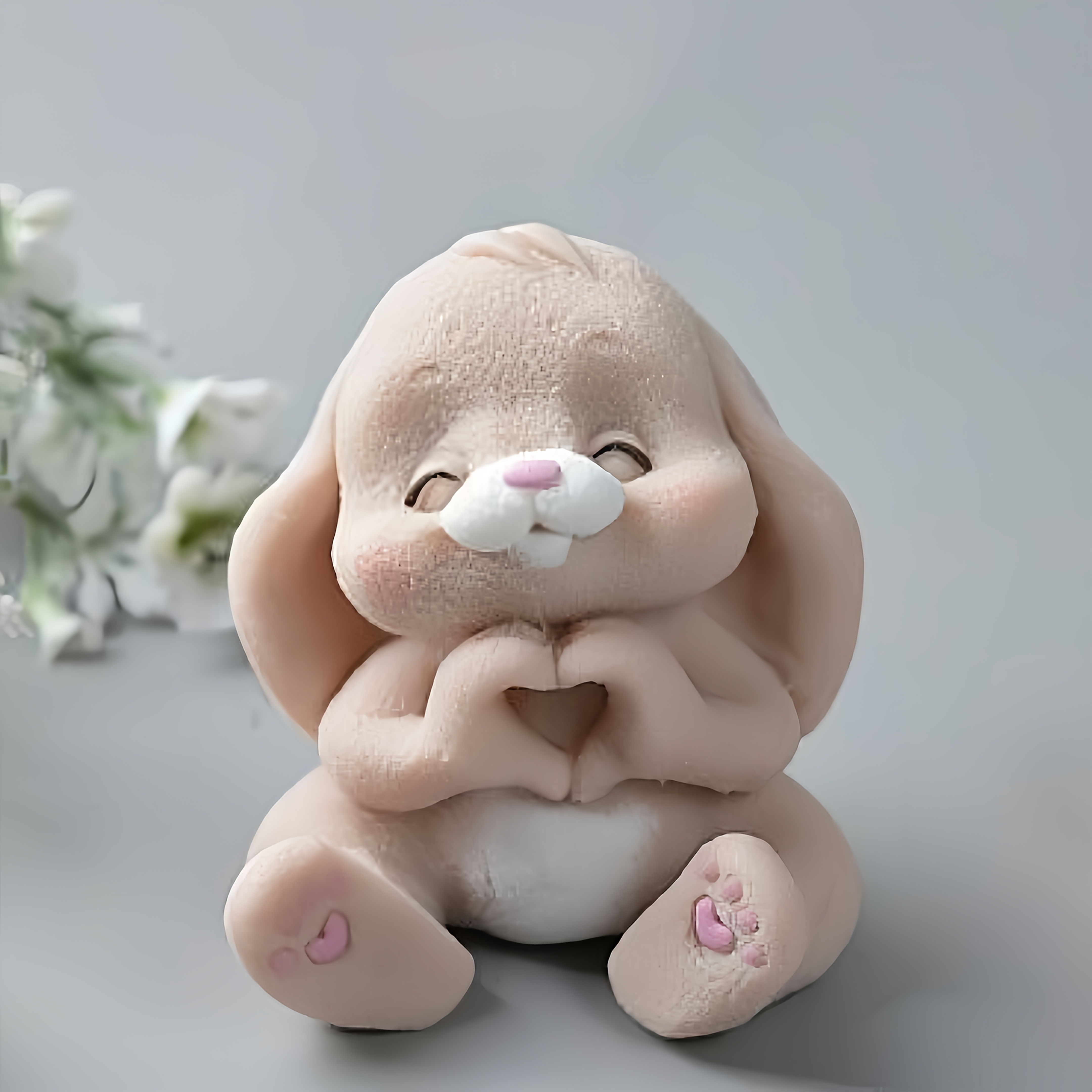 1pc Adorable Rabbit Resin Sili – Soap Making Silicone Molds Bewertung und Preis