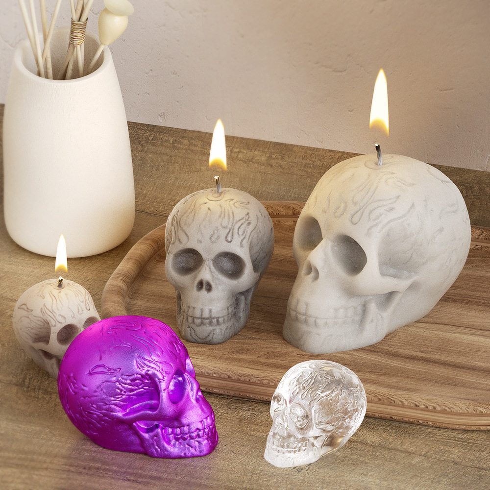 Multi Size Skull Head Silicone – Soap Making Silicone Molds Bewertung und Preis