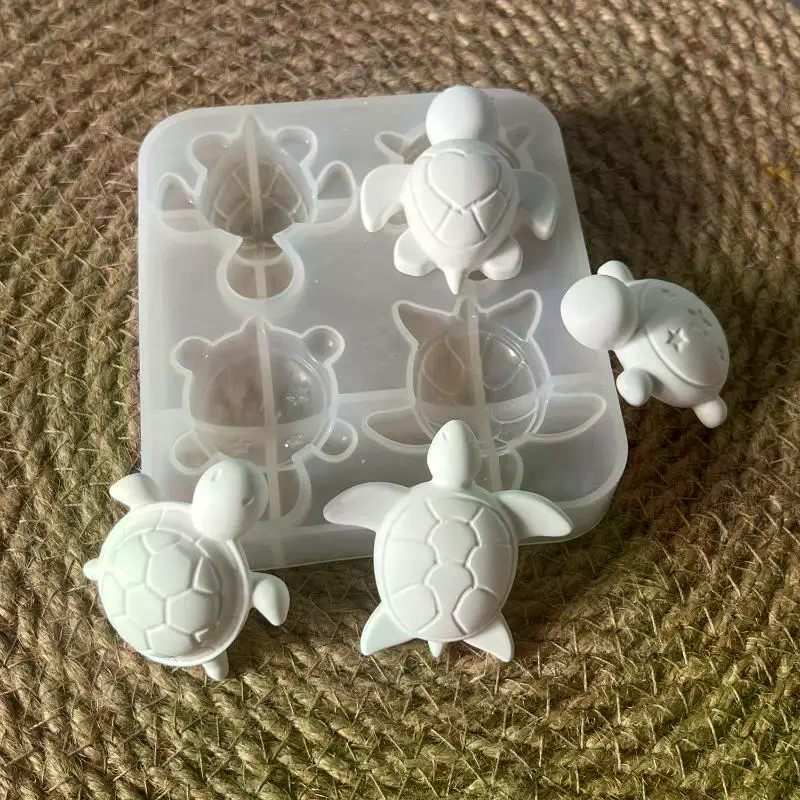 Four Turtles Plaster Silicone  – Soap Making Silicone Molds Bewertung und Preis