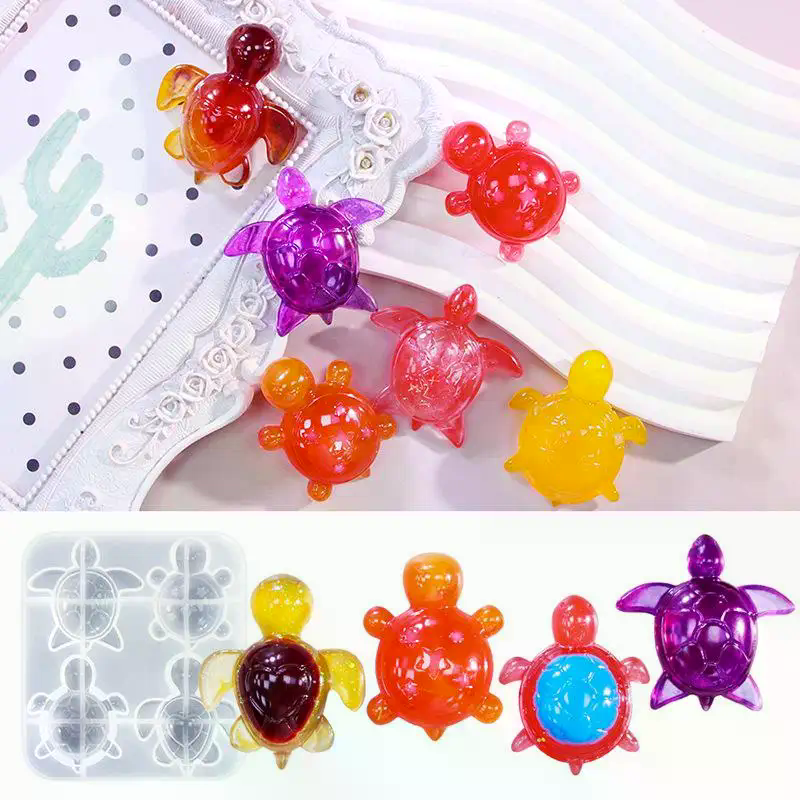 Four Turtles Plaster Silicone  – Soap Making Silicone Molds Bewertung und Preis