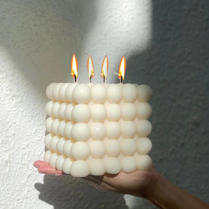 Large Bubble Cube Candles Sili – Soap Making Home Bewertung und Preis