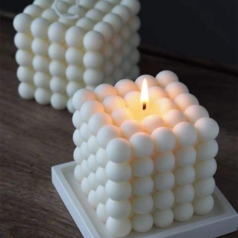 Large Bubble Cube Candles Sili – Soap Making Home Bewertung und Preis