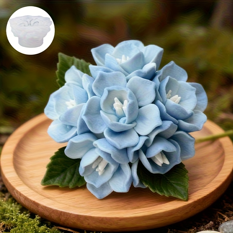 1 Hydrangea Candle Silicone Mo – Soap Making Silicone Molds Bewertung und Preis