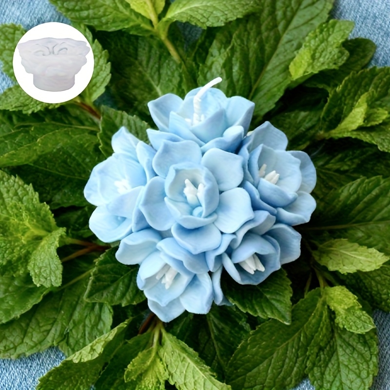 1 Hydrangea Candle Silicone Mo – Soap Making Silicone Molds Bewertung und Preis