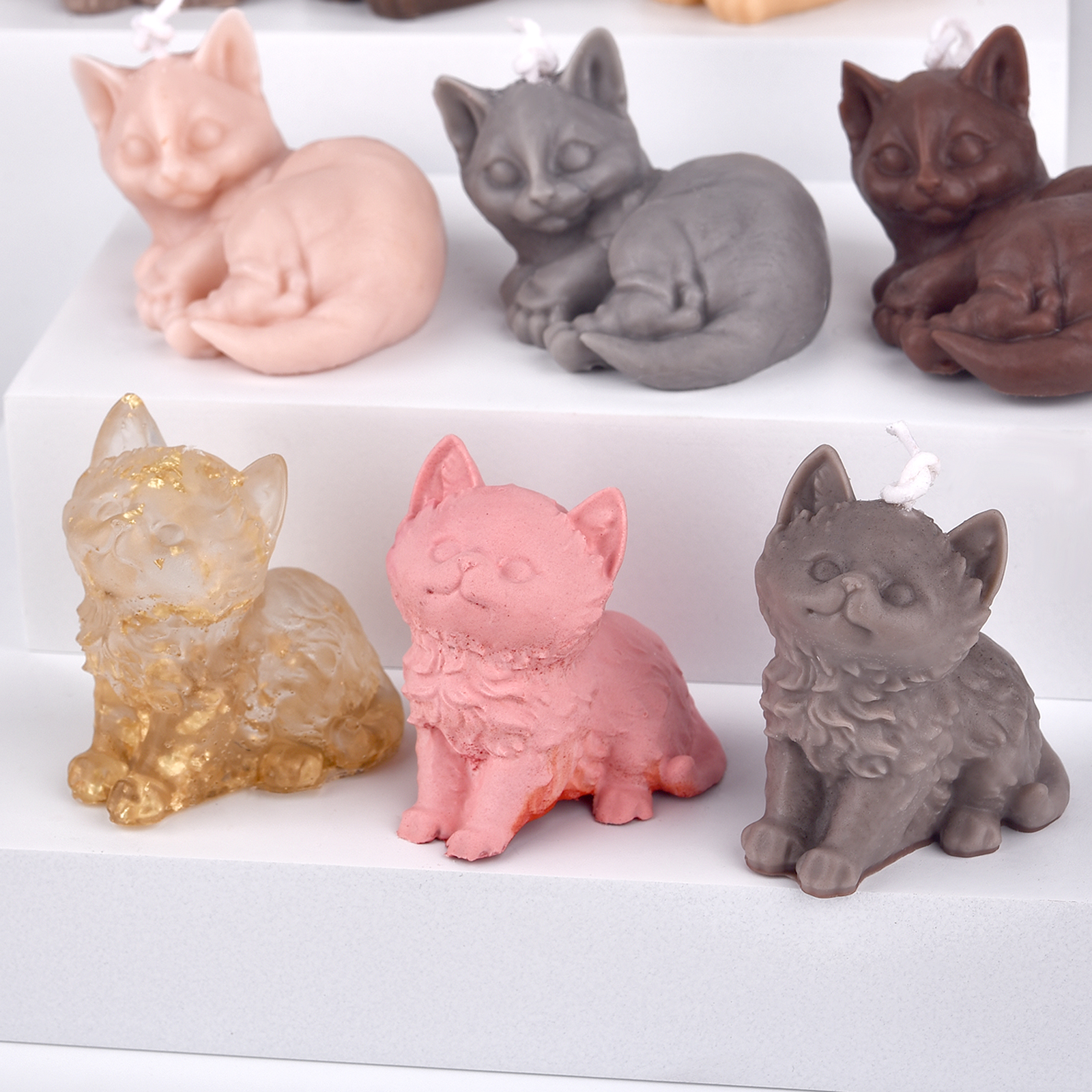 3D Dogs Cats Silicone Mold For – Soap Making Home Bewertung und Preis