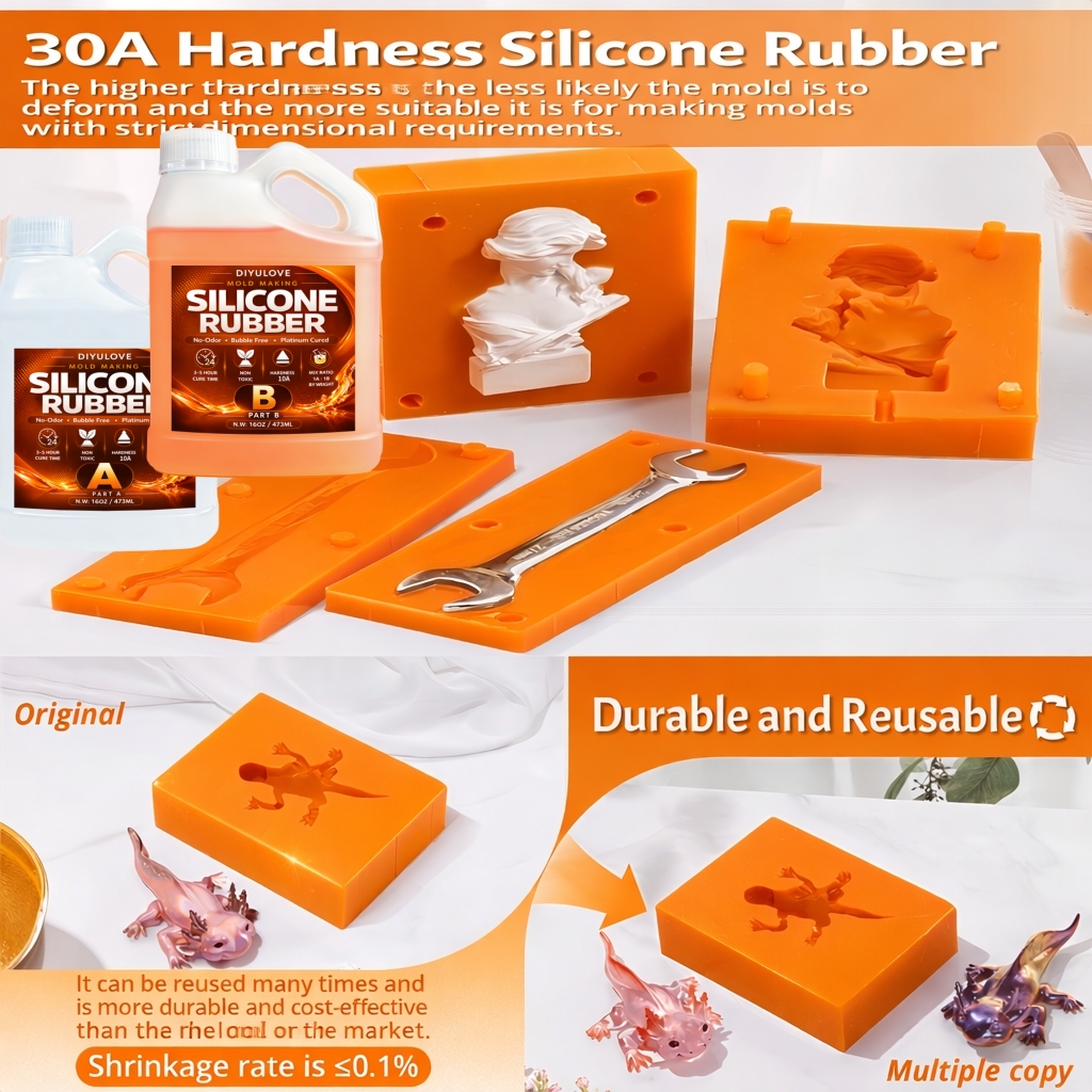 Liquid Silicone Rubber Kit,Hig – Soap Making Silicone Molds Bewertung und Preis