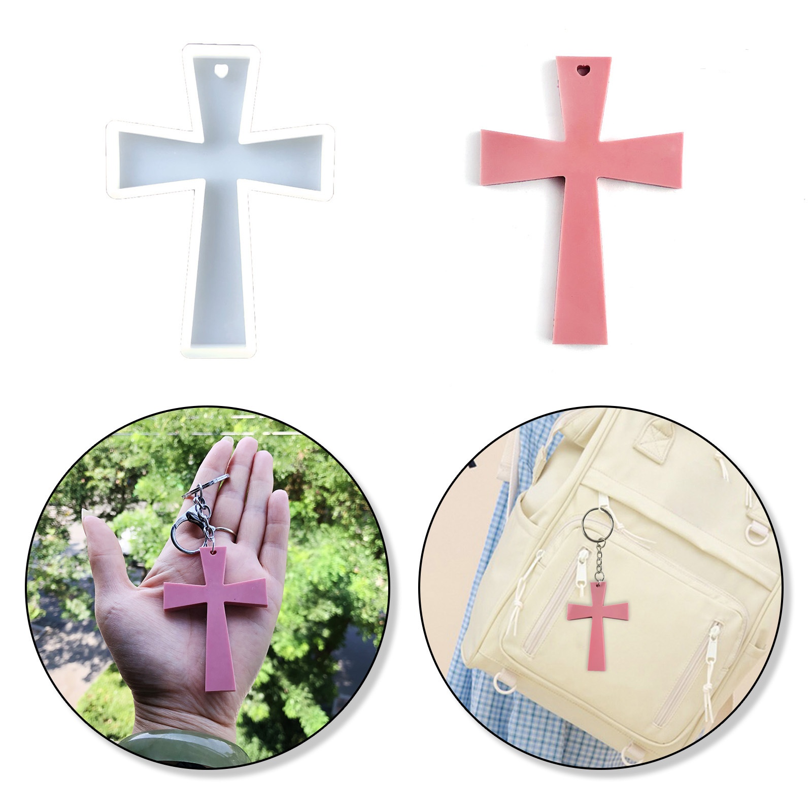 Silicone Mold Blessing Cross D – Soap Making Raw Material Bewertung und Preis