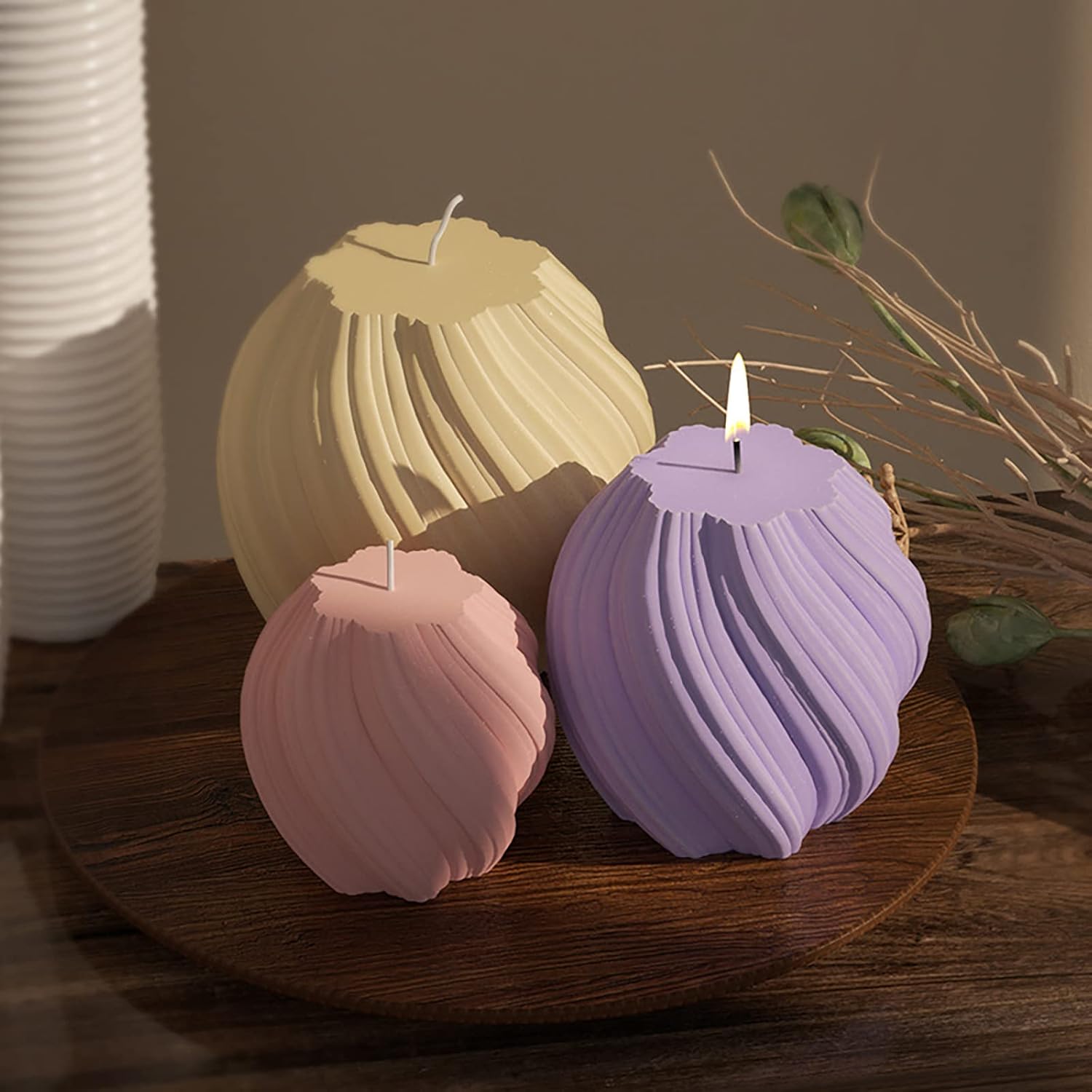 3 Pack Wave Candle Molds - Mul – Soap Making Home Bewertung und Preis