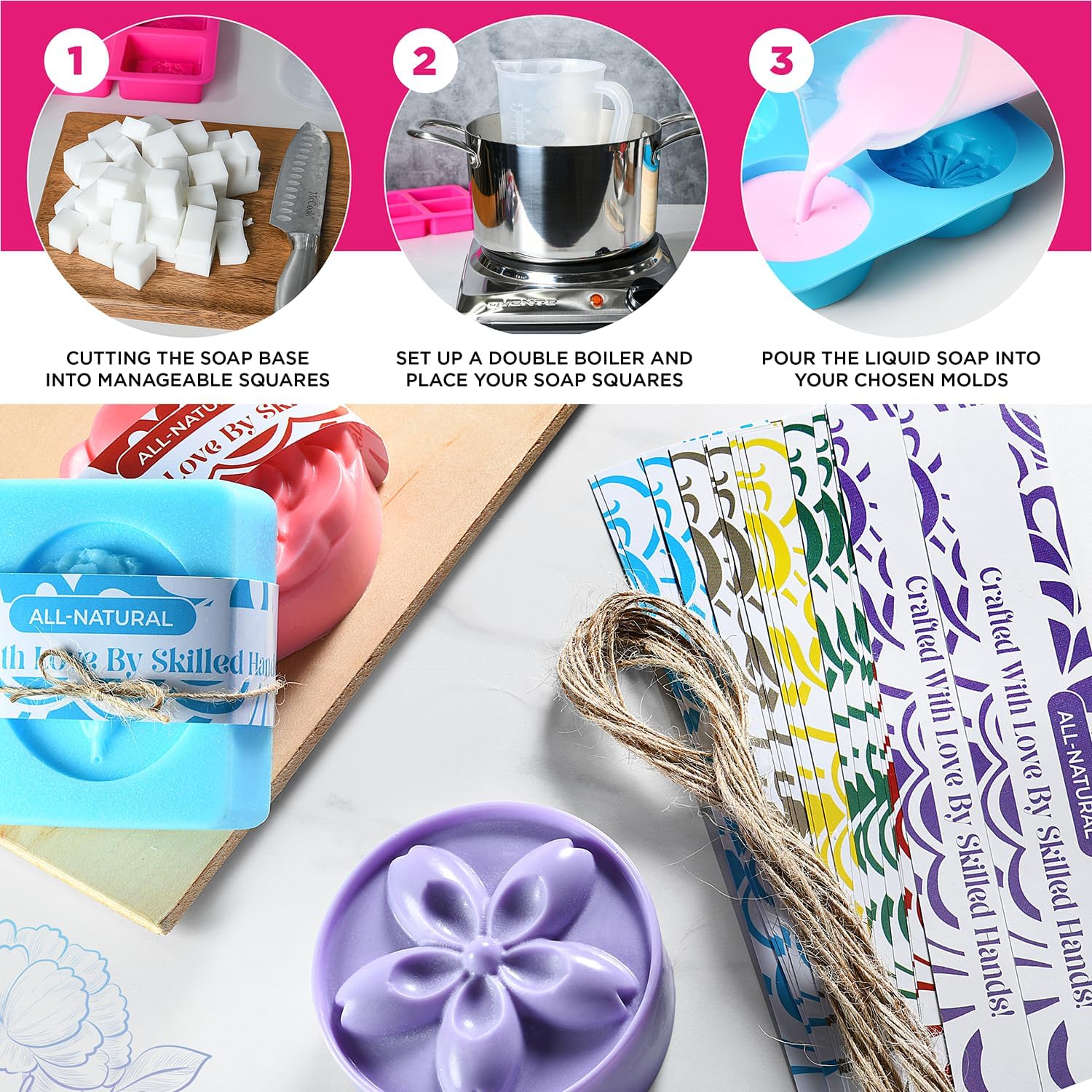 Soap Making Kit with Melt Pour – Soap Making Base Bewertung und Preis