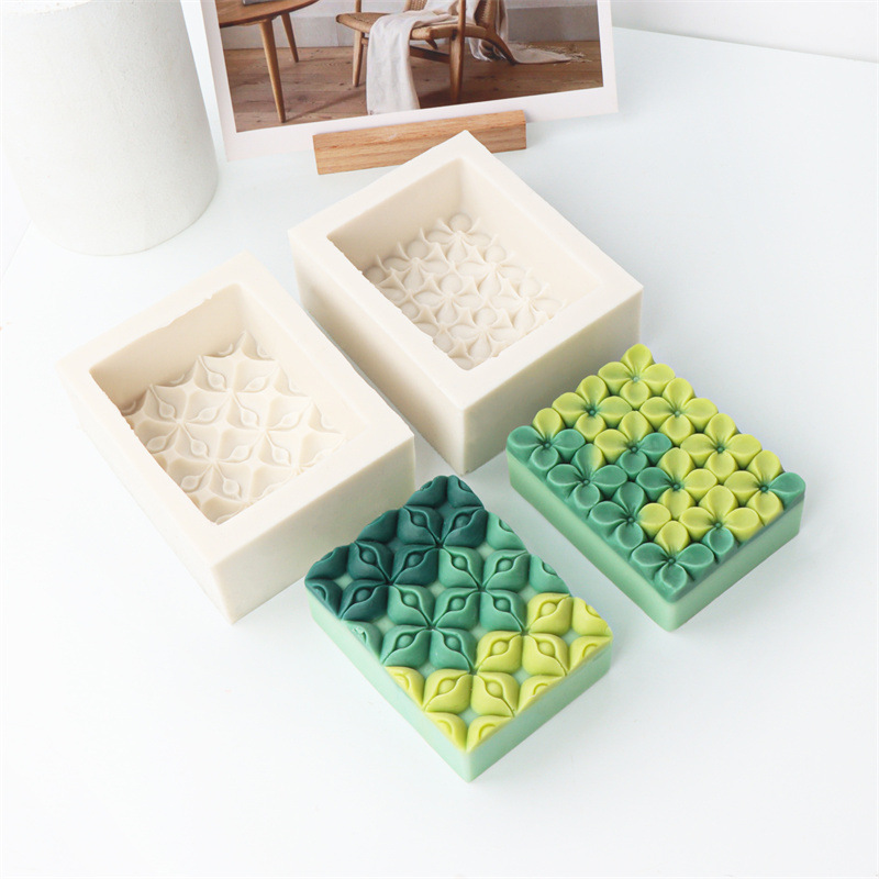 Square Flower Handmade Soap Si – Soap Making Home Bewertung und Preis